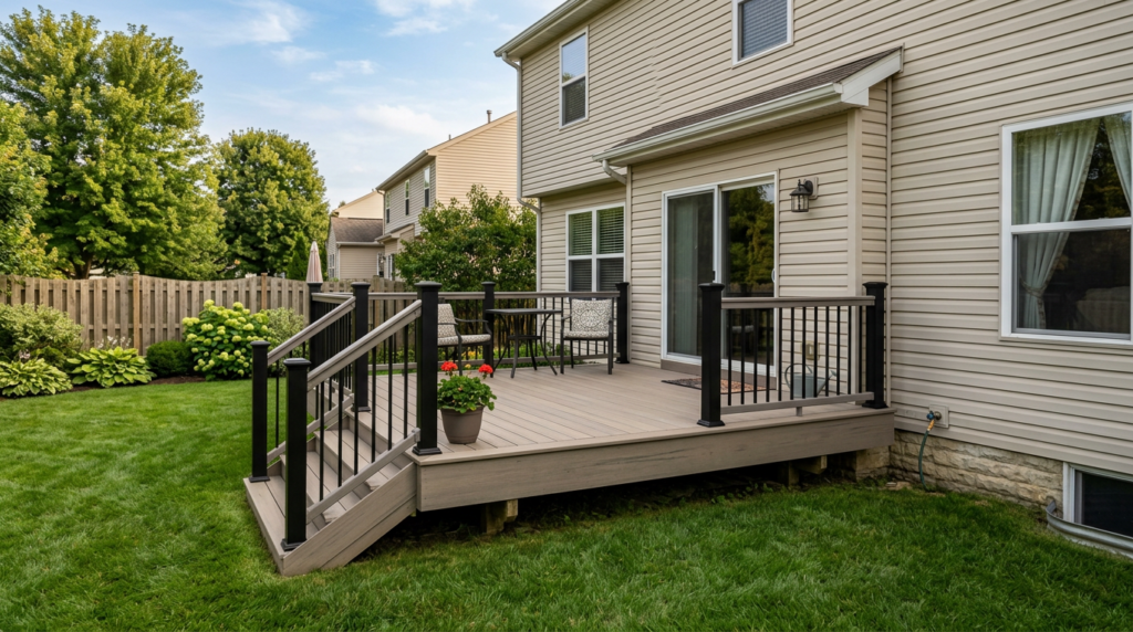 Trex composite deck in Bristol Tennessee