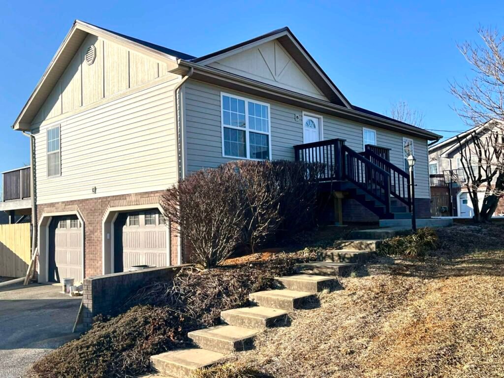 Home in East Tennessee, siding and deck installation and replacement